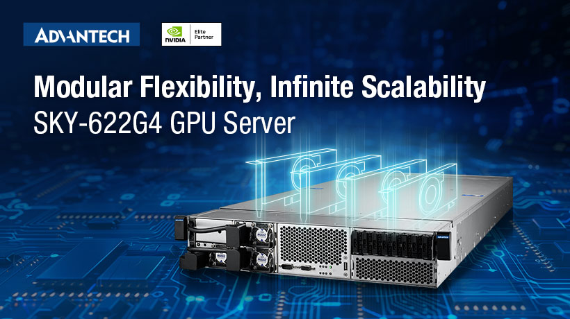 研華於 GTC 2025 展示新一代 AI GPU 伺服器,搭載 NVIDIA RTX PRO™ 6000 Blackwell Server Edition